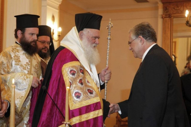 Συνάντηση Παπαδήμου-Αρχιεπισκόπου