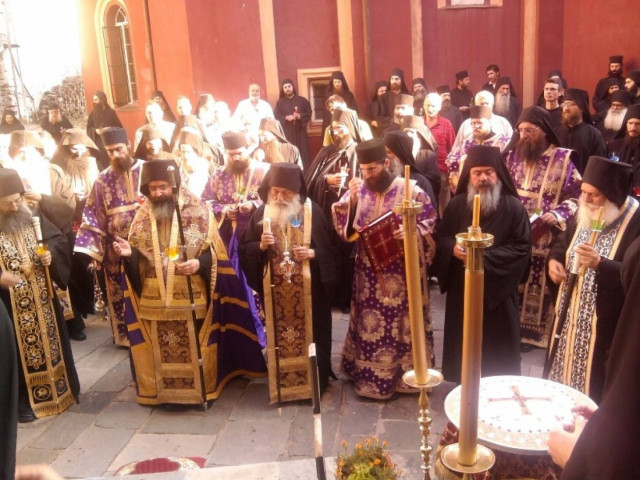 Συμπαράσταση Ιεράς Επιστασίας στον Εφραίμ