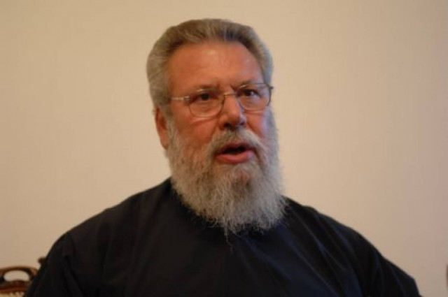 Αρχιεπίσκοπος Κύπρου: «Δώρο θεού το φυσικό αέριο»