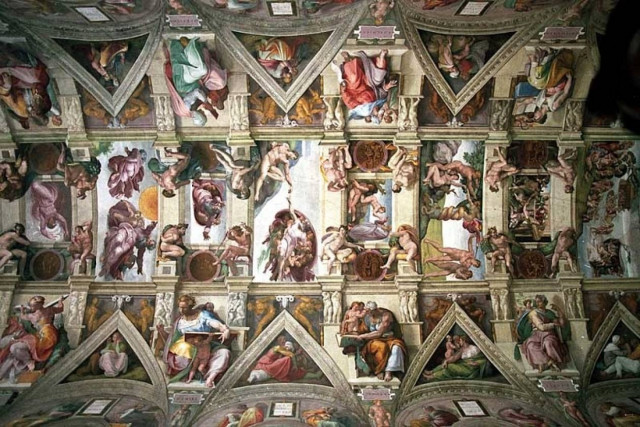 Κρυμμένος κώδικας του Μιχαήλ Αγγέλου στην Καπέλα Σιστίνα