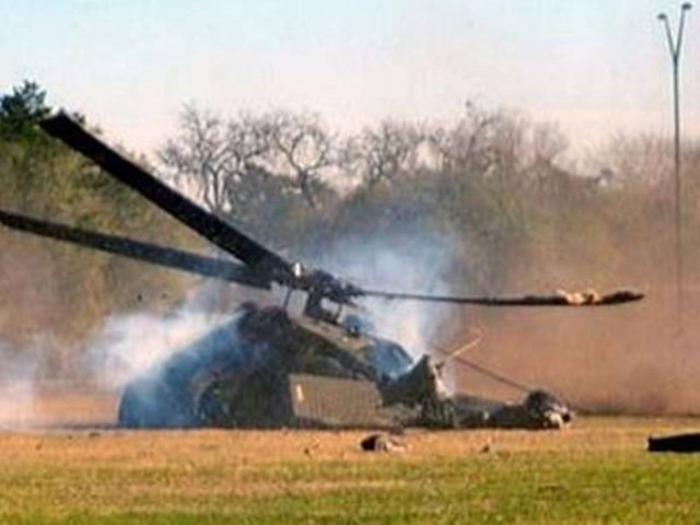 Mαχητικό ελικόπτερο συνετρίβη λίγο μετά την απογείωσή του