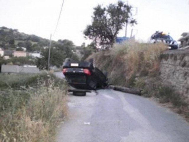 Τροχαίο με εγκλωβισμένο στο Πήλιο