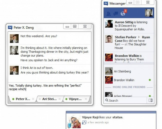 Το Facebook messenger κυκλοφόρησε και στους υπολογιστές