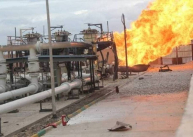 Eξερράγη αγωγός στη Συρία