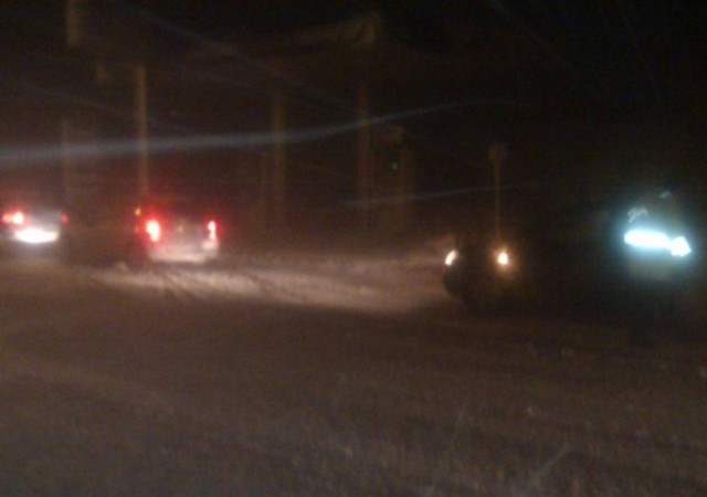 Προβλήματα λόγω χιονοθύελλας στην Κοζάνη