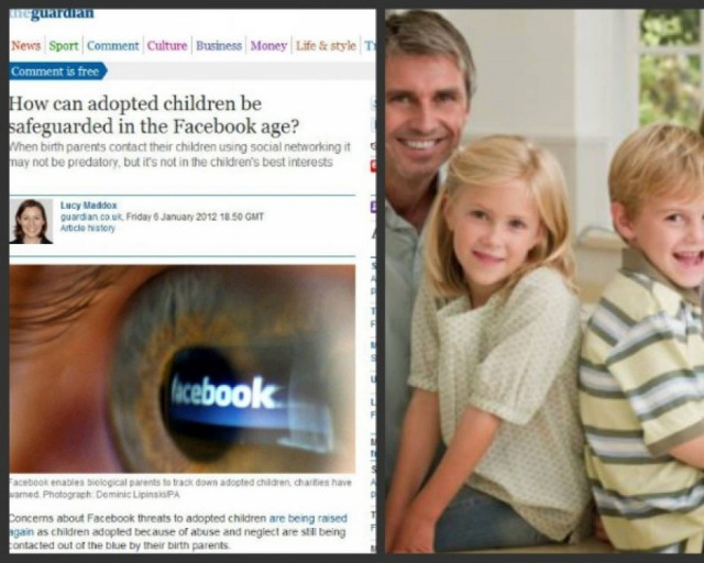 Guardian: Βρίσκουν μέσω Facebook τα παιδιά που έδωσαν για υιοθεσία!