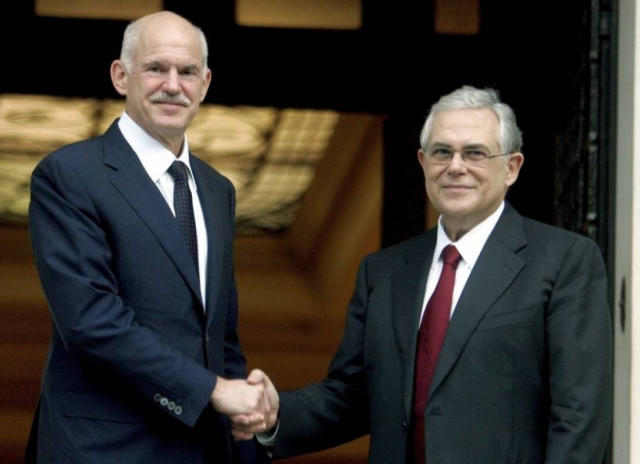 Το Σάββατο θα συναντηθούν Παπαδήμος-Παπανδρέου