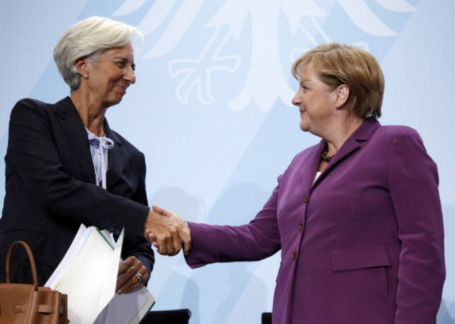 Χωρίς δηλώσεις ολοκληρώθηκε η συνάντηση Μέρκελ - Λαγκάρντ