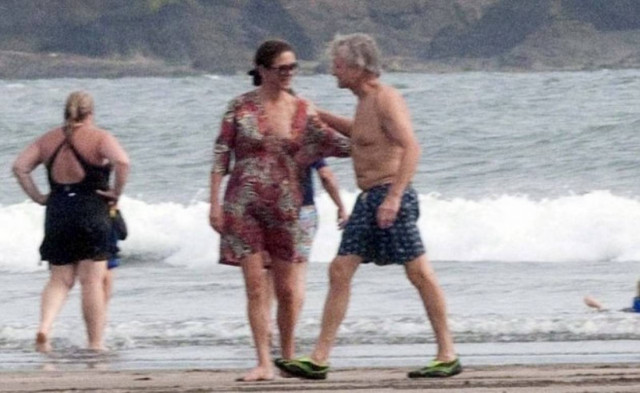 Μάικλ Ντάγκλας-Ζέτα Τζόουνς διακοπές στον Παναμά