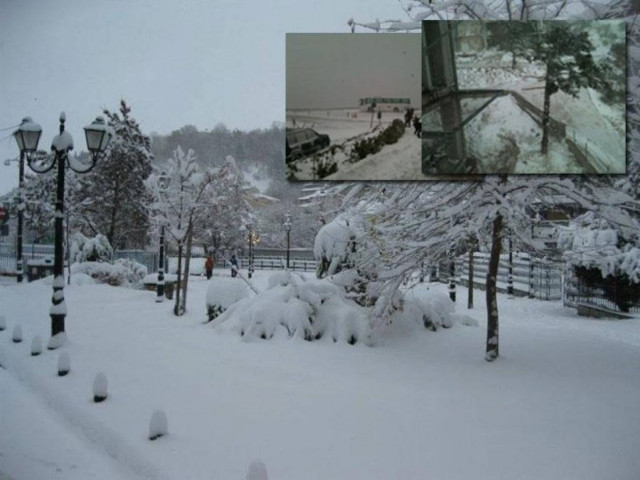 Χιόνια και στην Αττική