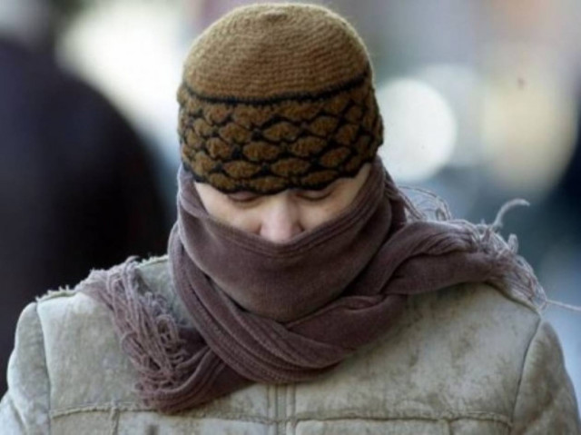 Τσουχτερό κρύο με εξασθένηση των ανέμων