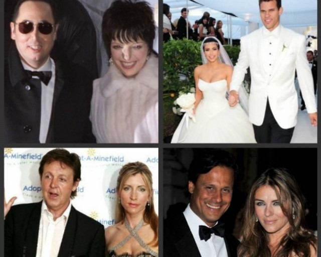 Πέντε πανάκριβοι γάμοι που κατέληξαν σε διαζύγιο
