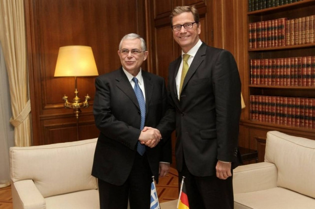 Συνάντηση Παπαδήμου-Βεστερβέλε