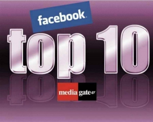 Τo top 10 των media στο Facebook