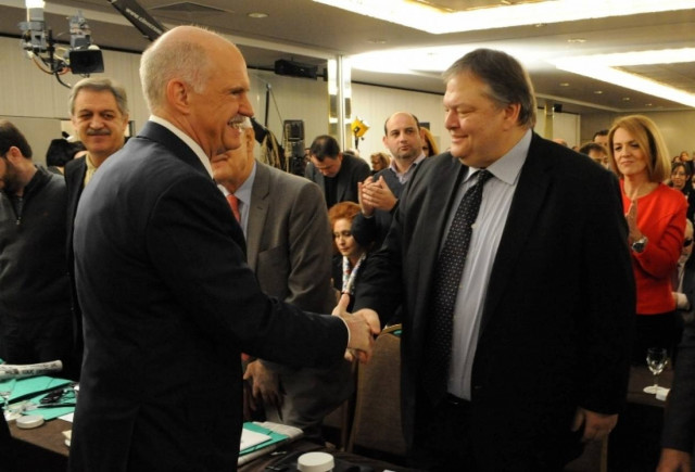 Τηλεφωνική συνομιλία Βενιζέλου-Παπανδρέου