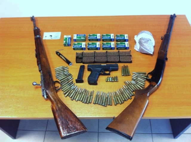 Συνελήφθη 37χρονος για οπλοκατοχή στη Παιανία