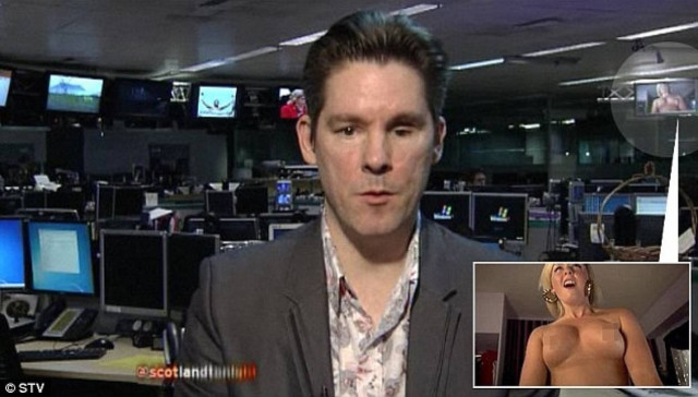 Τσόντα στο δελτίο ειδήσεων