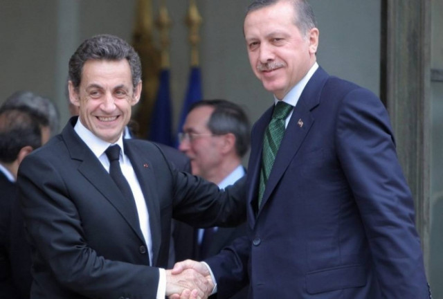 Επιστολή Σαρκοζί στον Ερντογάν