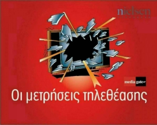 Οι μέσοι όροι των καναλιών για χθες 19/01