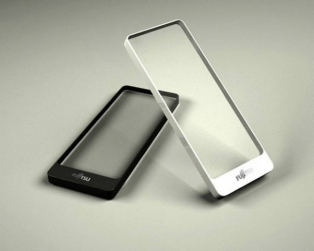 Κινητό τηλέφωνο με διάφανη οθόνη