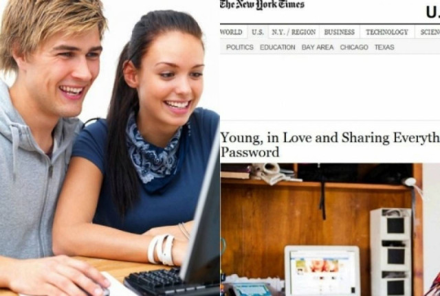 O έρωτας στα χρόνια του Facebook... θέλει passwords!