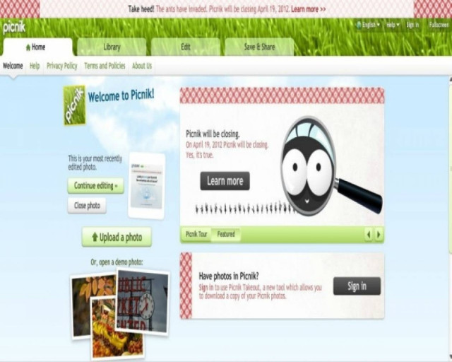 H Google κλείνει το Picnik και άλλες δύο υπηρεσίες!