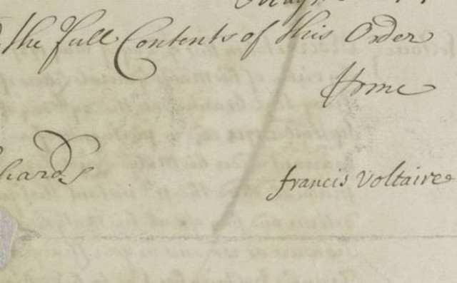 Ανακαλύφθηκαν 14 νέες επιστολές του Βολταίρου!