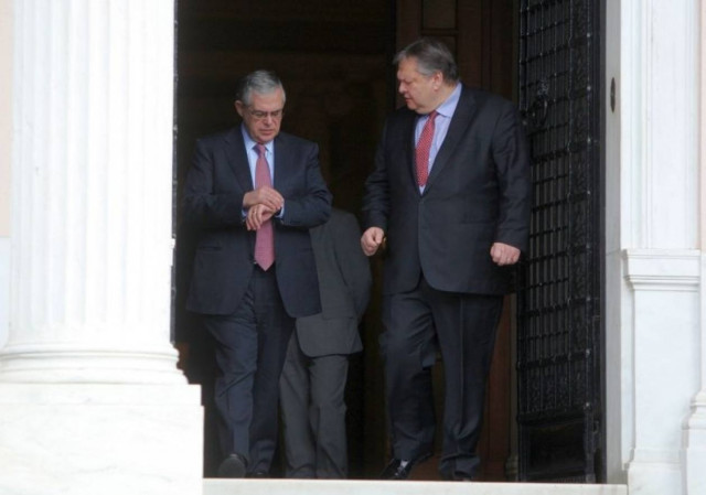 Συνάντηση Παπαδήμου-Βενιζέλου