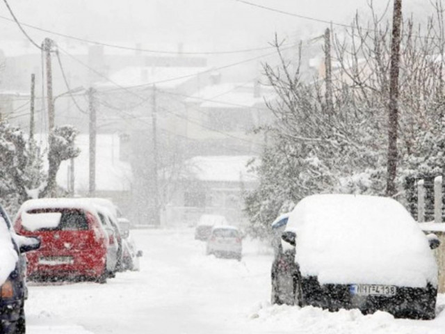 Πολικές θερμοκρασίες και χιόνια το Σαββατοκύριακο