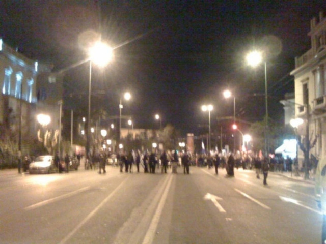 Με 42 προσαγωγές η συγκέντρωση της Χρυσής Αυγής