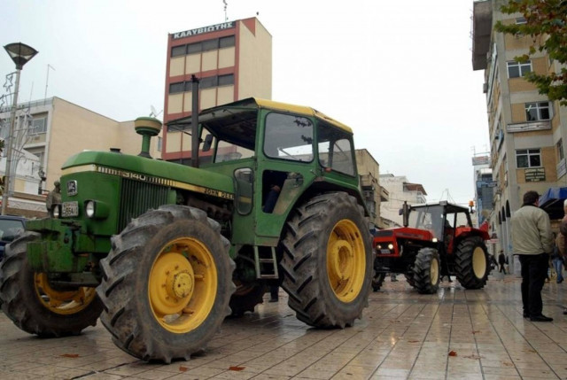 Αγροτικό συλλαλητήριο στα Τρίκαλα