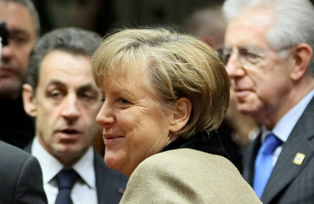 Συνάντηση Μόντι-Μέρκελ-Σαρκοζί πριν την έναρξη της Συνόδου