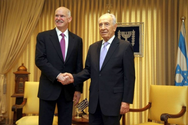 Συναντήσεις Παπανδρέου με Πέρες-Νετανιάχου