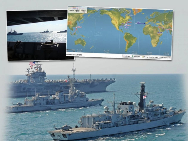 Ύποπτες κινήσεις του Αμερικάνικου στόλου στον Περσικό