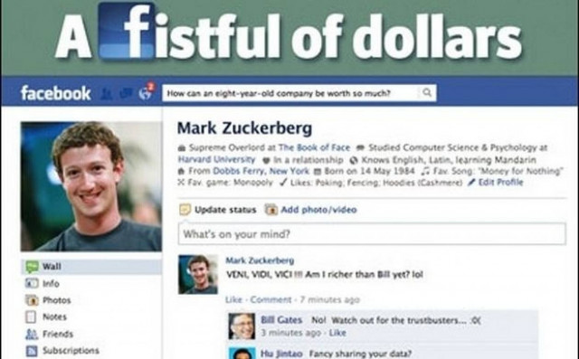 Ο Βενιζέλος, ο Ζούκερμπεργκ και το αίτημα φιλίας!