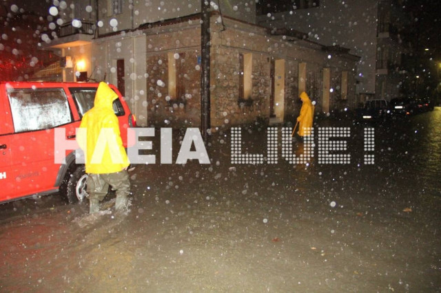 Νεκρή ηλικιωμένη από τις πλημμύρες στην Ηλεία!