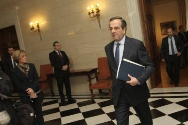 «Όχι» από Σαμαρά στην πρόταση Μέρκελ - Σαρκοζί για ειδικό λογαριασμό