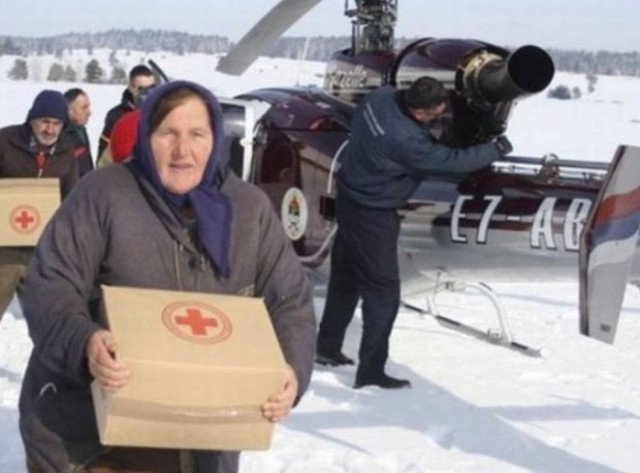 Δώδεκα νεκροί από τα χιόνια στη Σερβία