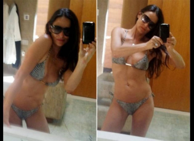 Η Demi Moore ανέβασε τολμηρές φωτογραφίες στο Twitter