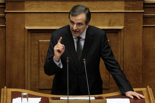 Α. Σαμαράς: Με την ψήφο μας ανοίγουμε το δρόμο για άμεσες εκλογές