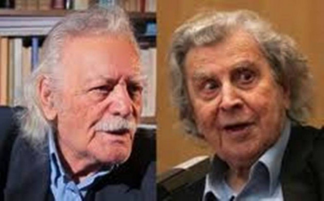 Θεοδωράκης-Γλέζος, μήνυμα στους βουλευτές από το βήμα της Βουλής