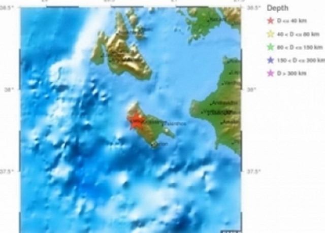 Σεισμική δόνηση 4,5 Ρίχτερ ταρακούνησε τη Ζάκυνθο