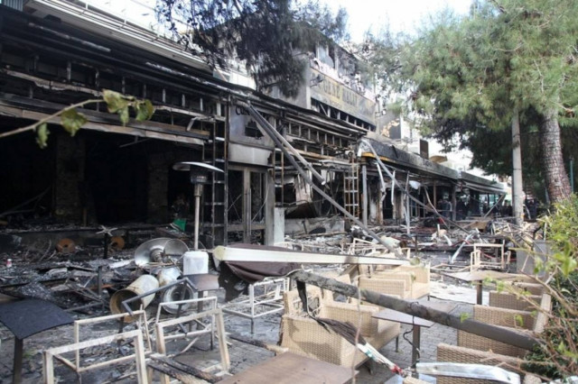 Στιγμές από την έκρηξη στο Χαϊδάρι