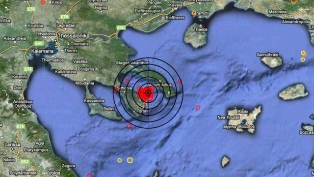 Μετασεισμός 4,0 Ρίχτερ στο Άγιον Όρος