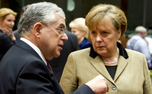 Ολοκληρώθηκε η τηλεδιάσκεψη Παπαδήμου – Μόντι - Μέρκελ