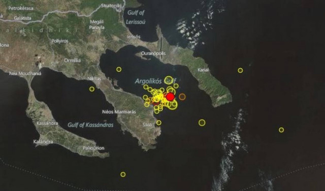 Σεισμός 3,3 Ρίχτερ στον Σιγγιτικό κόλπο