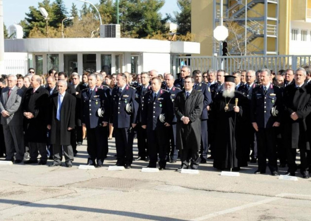 Τελετή επιμνημόσυνης δέησης υπέρ πεσόντων αστυνομικών