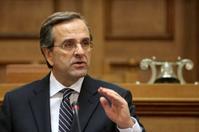 Στην Κύπρο έφθασε ο Αντώνης Σαμαράς