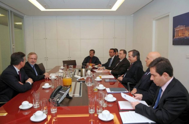 Για αναπτυξιακές δράσεις συζήτησαν Σαμαράς-Χόιερ