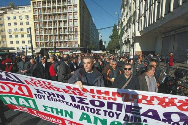 Στους δρόμους και οι μηχανικοί